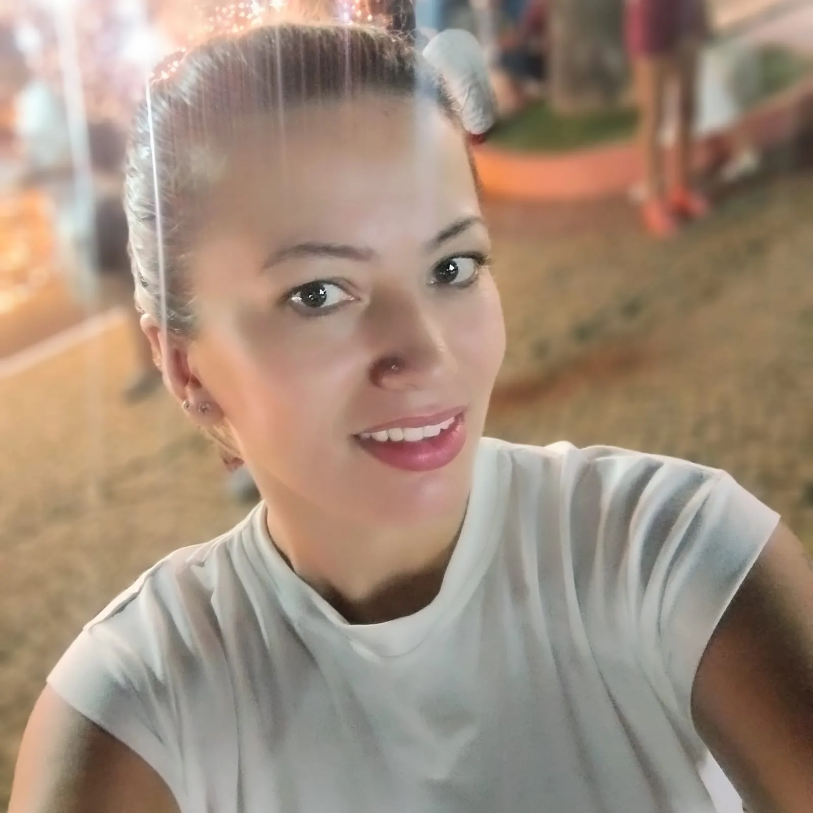 Funcionária Gislaine