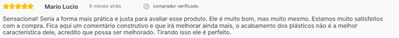 Avaliação ecommerce