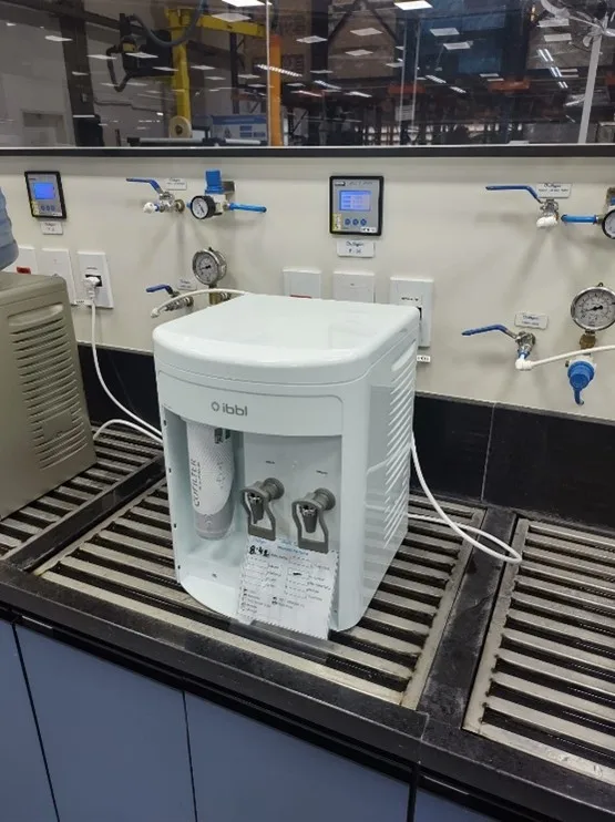 Etapa de teste no FR600 Speciale