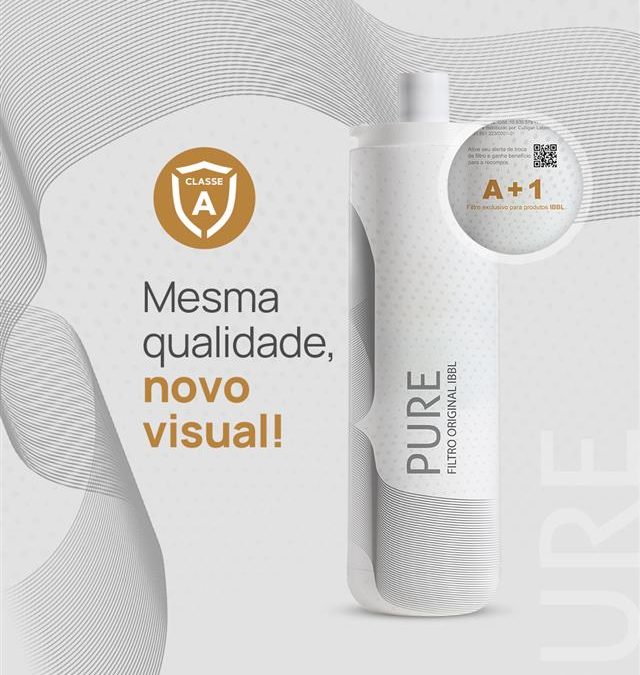 O Filtro mais amado está de volta! Conheça o Pure: